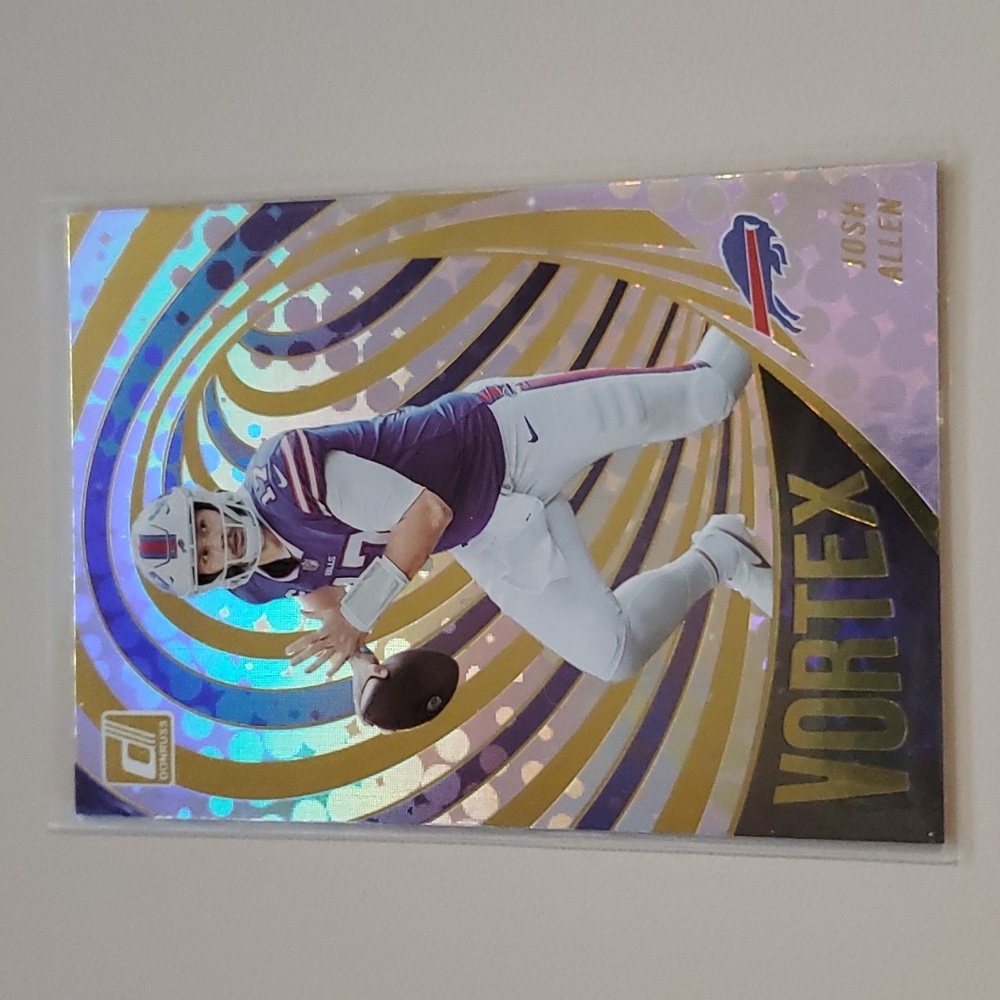 2022 Donruss Josh Allen Vortex - VTX-1 - Buffalo Bills